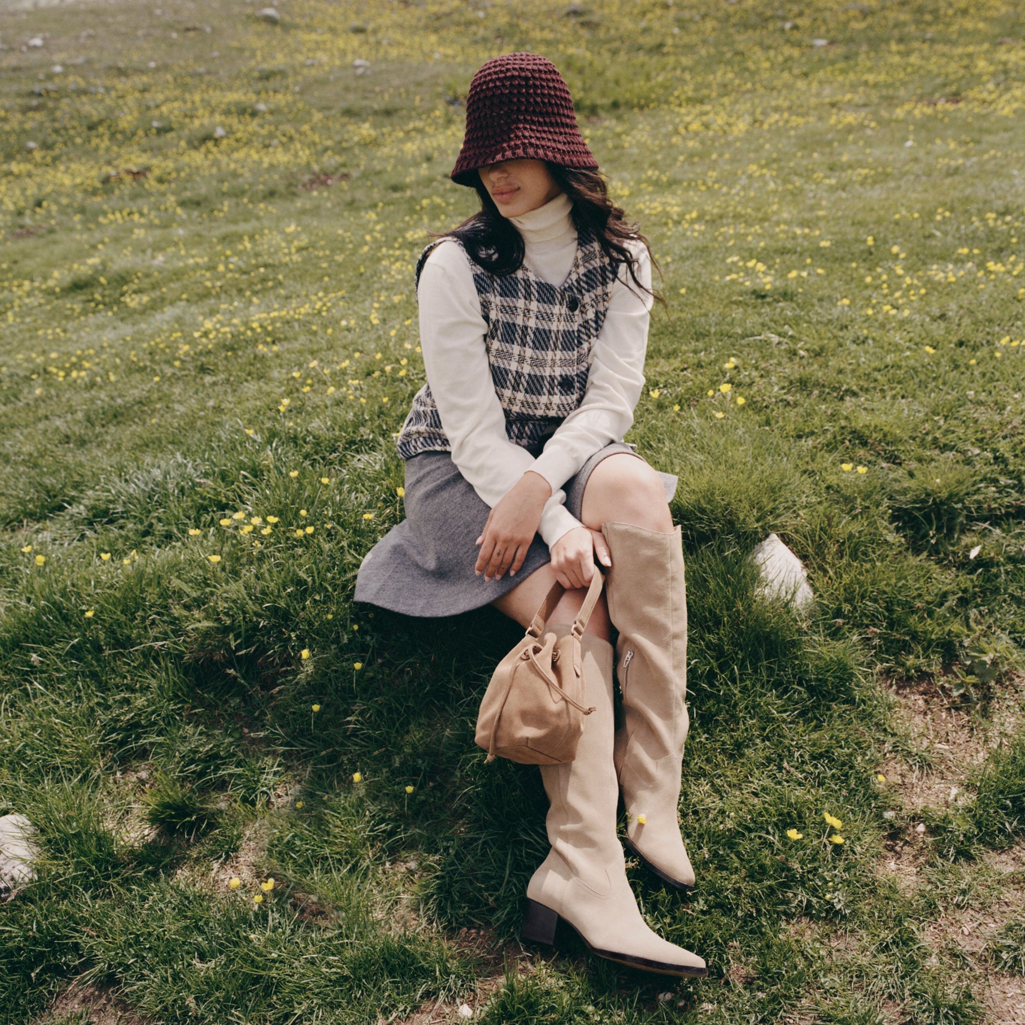 VIRONA H2O BOOTS DK TAUPE SUEDE