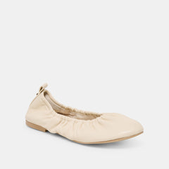 CONRAD BALLET FLATS BONE LEATHER