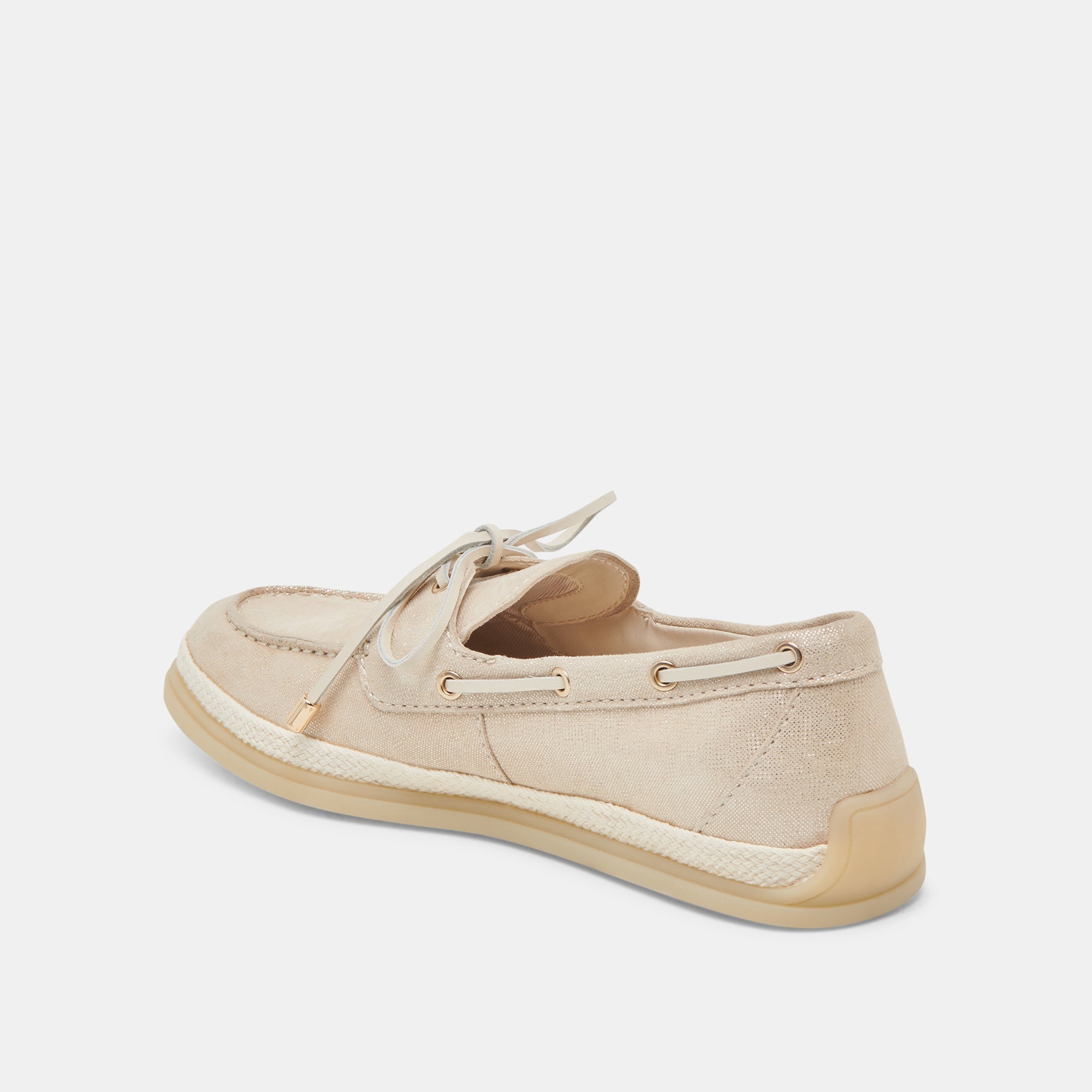 DORIS LOAFERS TAUPE METALLIC WOVEN - TAUPE METALLIC WOVEN / 7.5 / V296 - re:vita