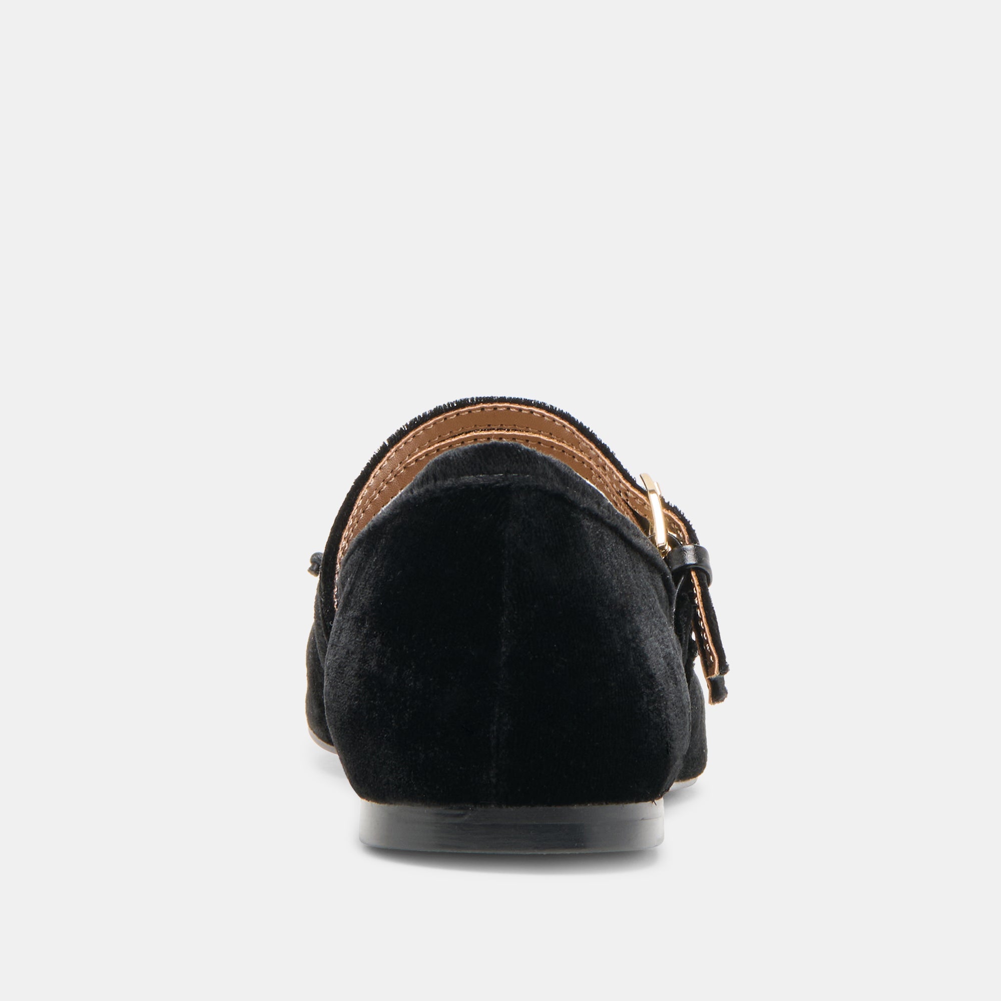 GIBSEN BALLET FLATS NERO VELVET