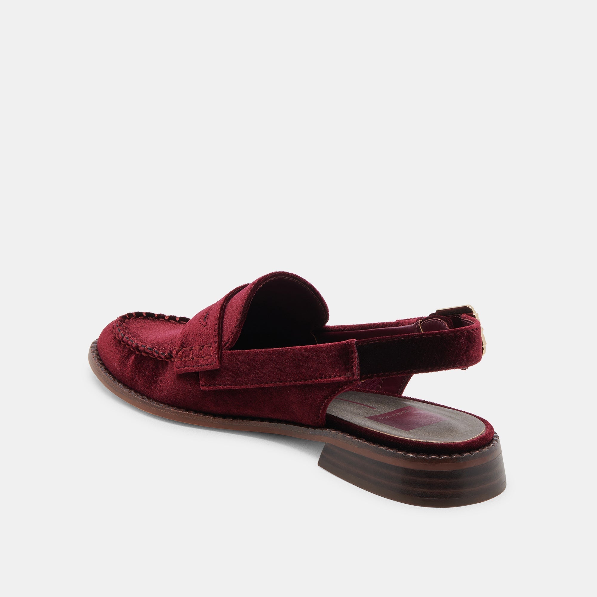HARDI LOAFERS WINE VELVET - re:vita