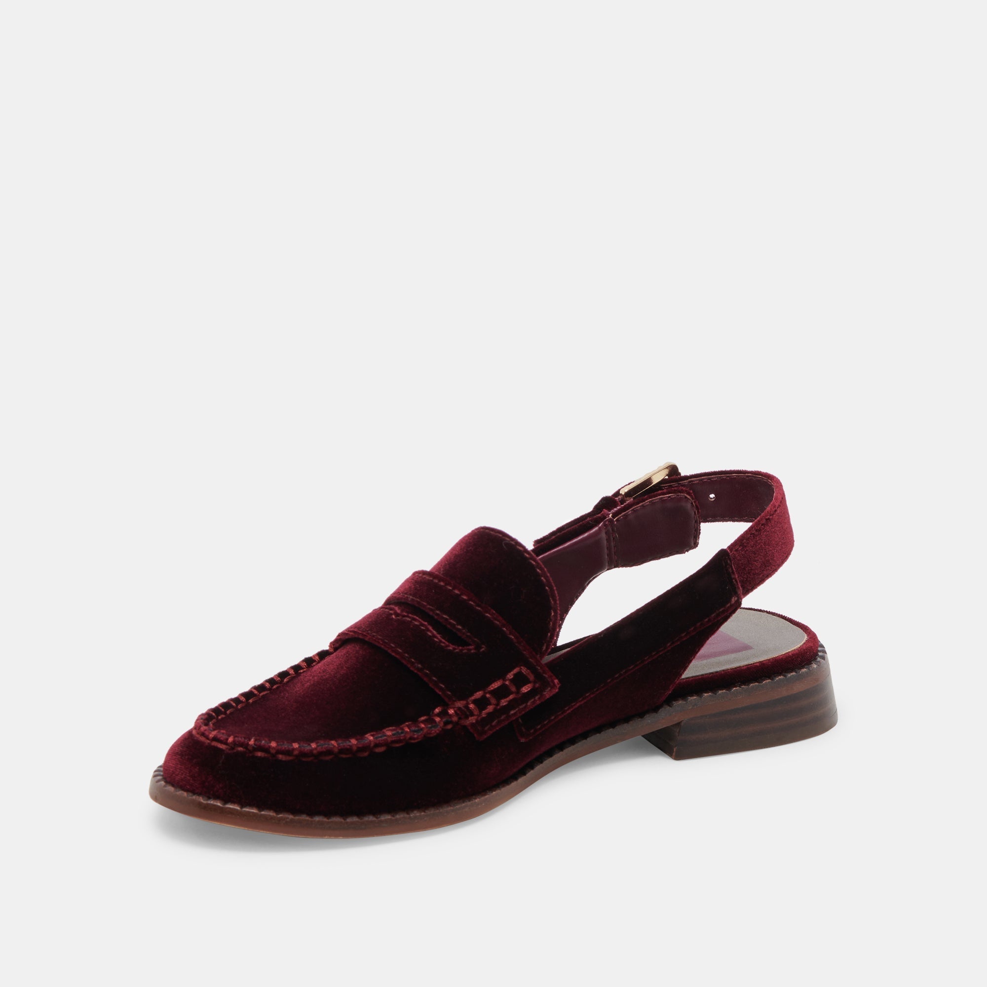 HARDI LOAFERS WINE VELVET - re:vita