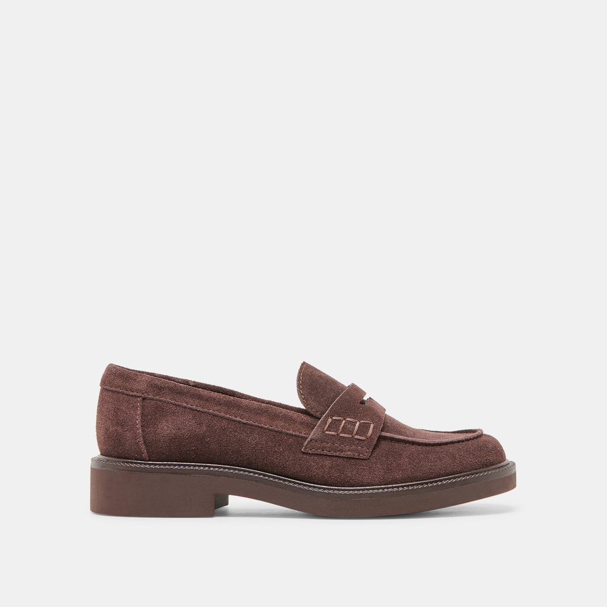 TIGGY LOAFERS MAHOGANY SUEDE