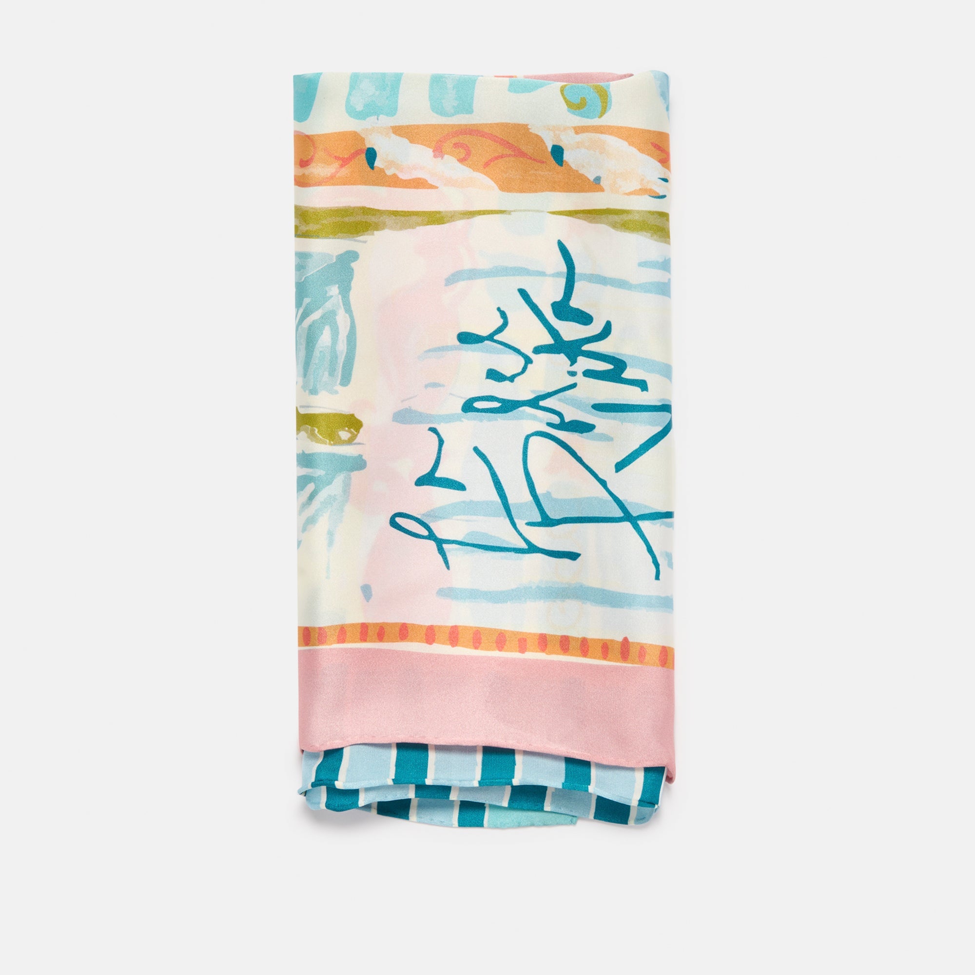 LA DOLCE VITA SCARF PASTEL MULTI
