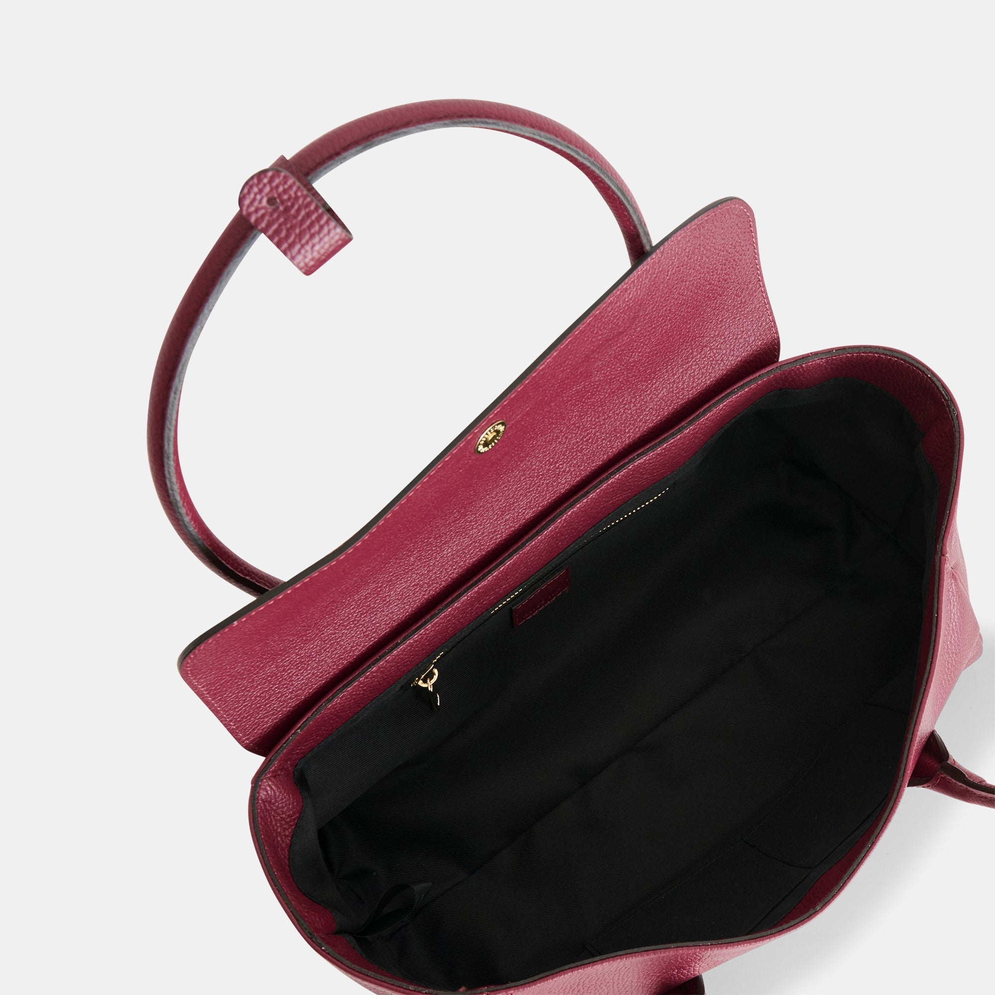IRENE SHOULDER BAG BORDEAUX LEATHER