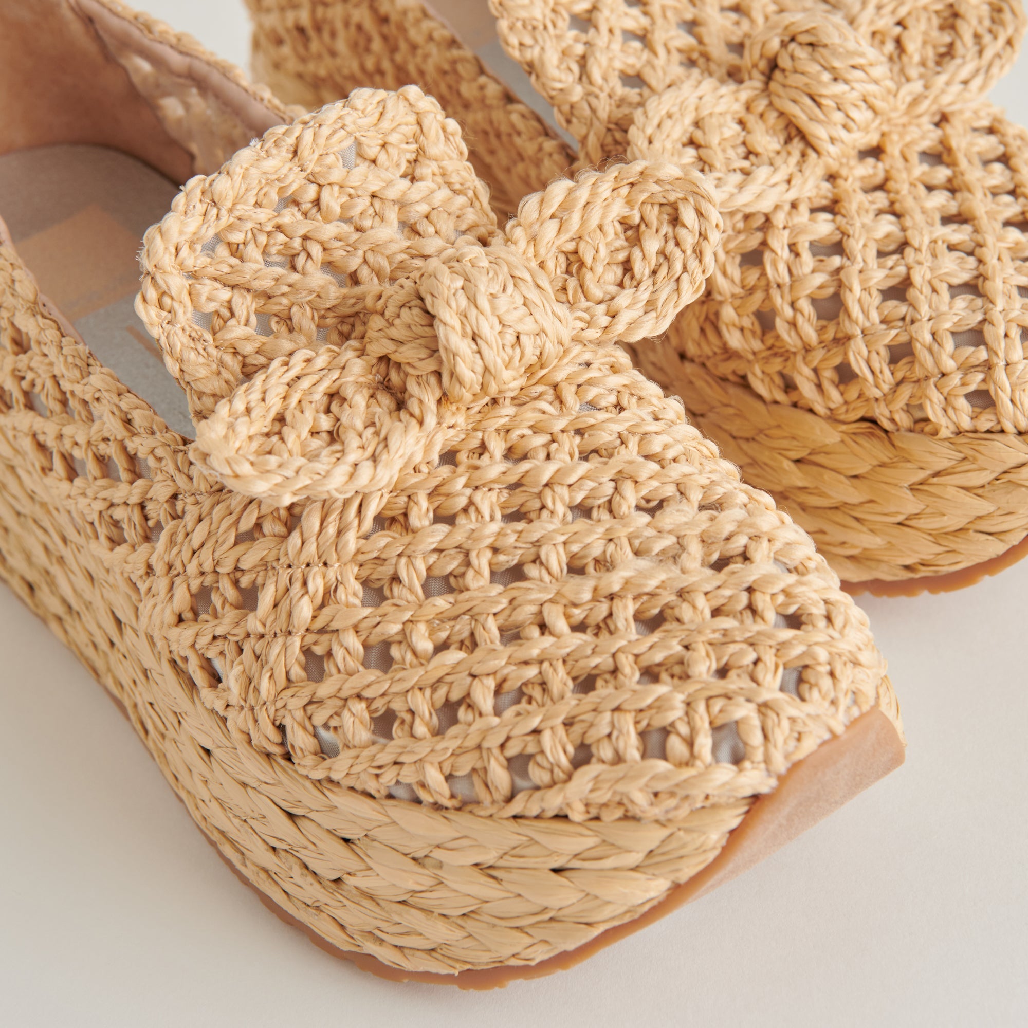 JAKA SNEAKERS LT NATURAL RAFFIA - re:vita