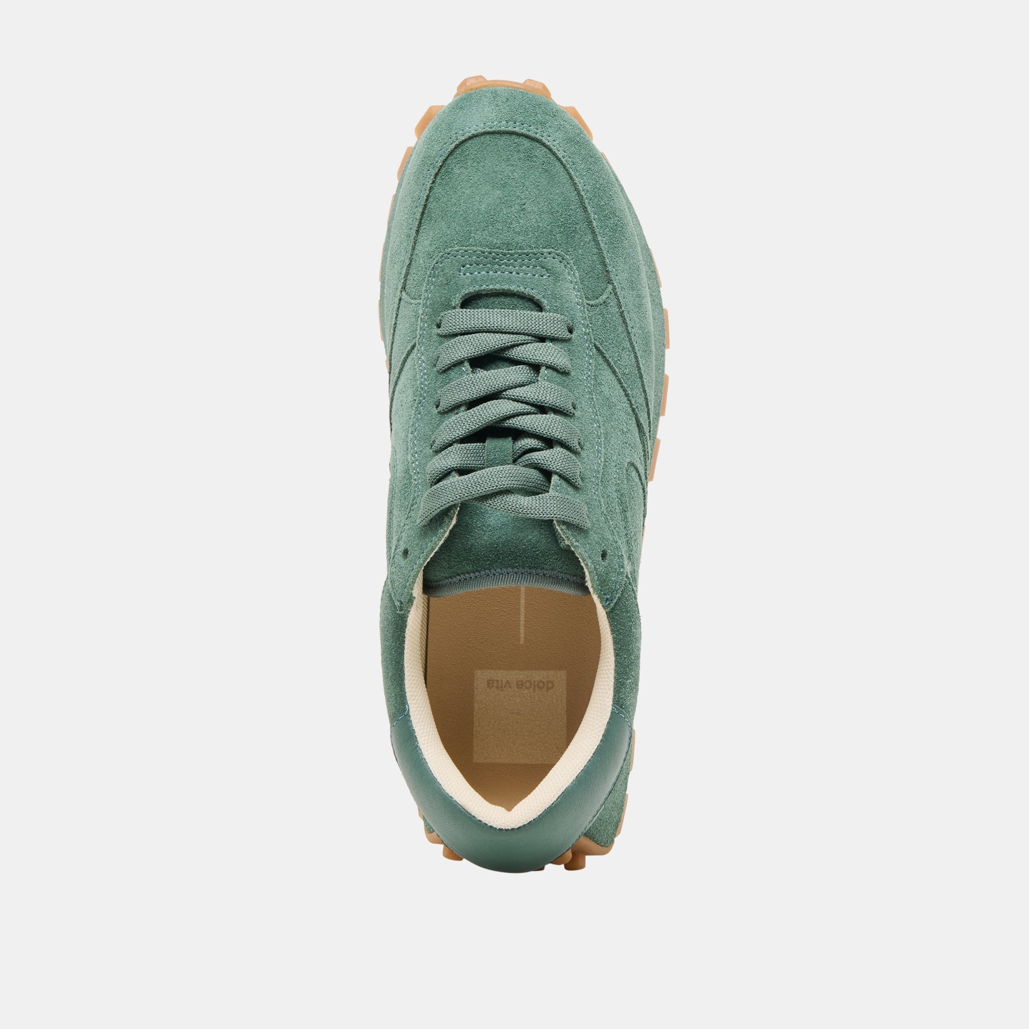 TRICIA SNEAKERS DK GREEN SUEDE
